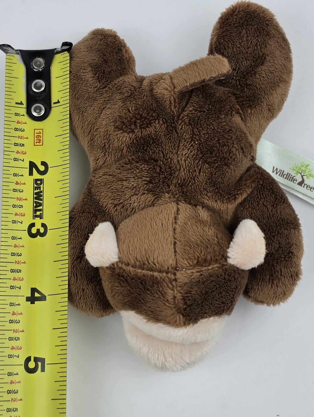 Plush Brown Monkey Stuffed Animal - Soft Kids Toy - Picture 8 of 8